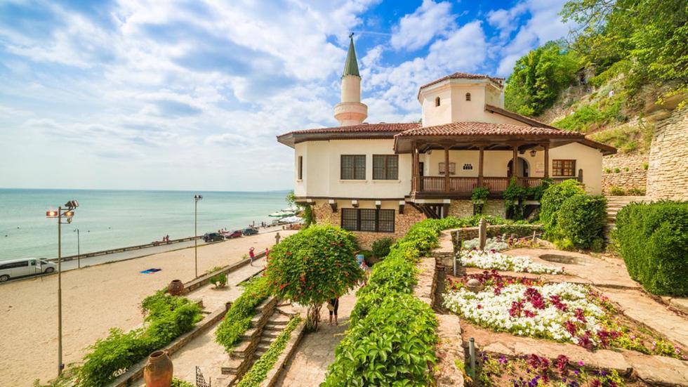 Sea Square Hotel Balchik Eksteriør billede